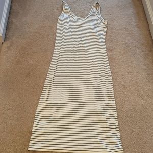 Club Monaco Striped Summer/ Tank Dress